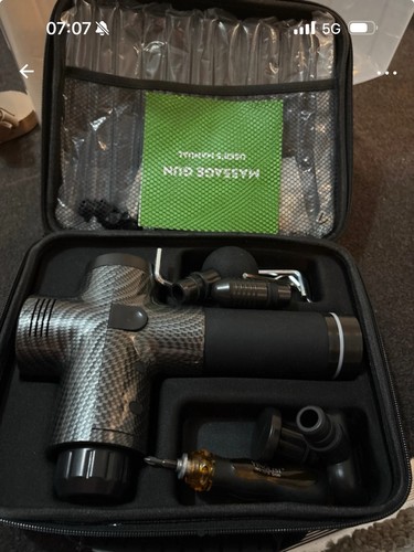 Massage gun black - massage,